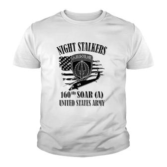 Us Army 160Th Soar- Airborne Back Design Youth T-shirt - Thegiftio UK