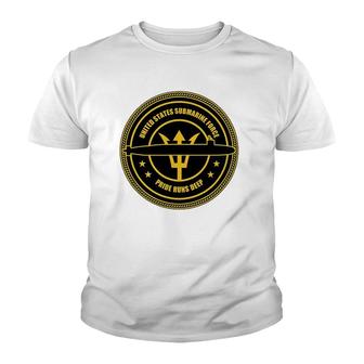 Us Submarine Force United States Navy Youth T-shirt | Mazezy