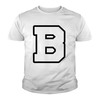 Varsity Letterman  B High School Or College Youth T-shirt