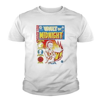 Vault Of Midnight Comic Cover Youth T-shirt - Thegiftio UK