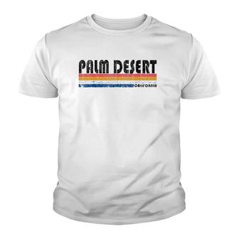 Vintage 1980S Style Palm Desert Ca Youth T-shirt | Mazezy