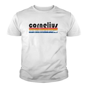 Vintage 80S Style Cornelius Nc Youth T-shirt | Mazezy