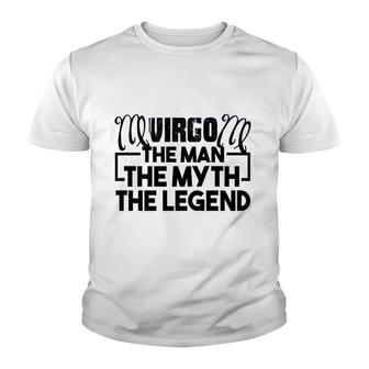 Virgo The Man The Myth The Legend Youth T-shirt | Mazezy