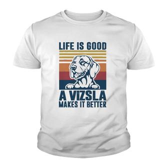 Vizsla Gifts For Women Men Dog Dad Dog Mom Hungarian Vizsla Youth T-shirt | Mazezy