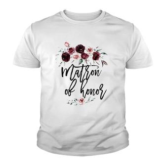 Wedding Gift For Best Friend Sister Mother Matron Of Honor Youth T-shirt | Mazezy