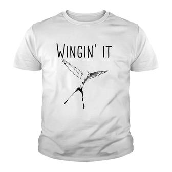 Wingin' It - Wingspan Board Game Youth T-shirt | Mazezy