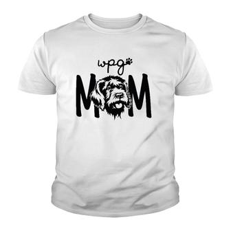 Wirehaired Pointing Griffon Rescue Wpg Mom Youth T-shirt | Mazezy
