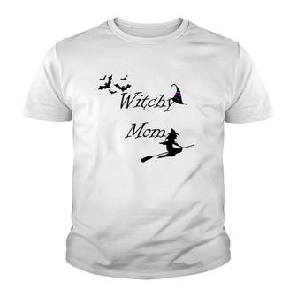 Witchy Mom Witchy Mama Witchy Mama Youth T-shirt | Mazezy