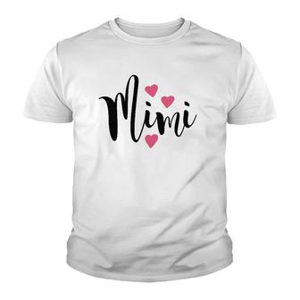Womens Mimi Gift Southern Grandma Grandmother Gigi Birthday Gift Youth T-shirt | Mazezy