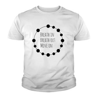 Womens Positive Breath V-Neck Youth T-shirt | Mazezy
