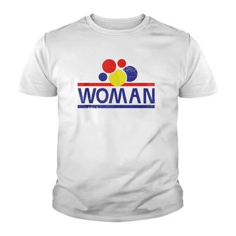 Wonder Bread Woman Funny Puns Silly Dad Joke Youth T-shirt | Mazezy