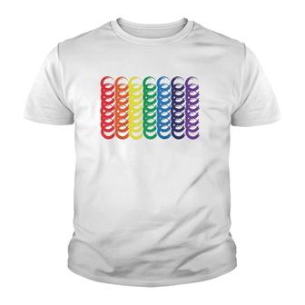 World Gay Pride Equality & Unity Lgbtqia Love Rainbow Flag Youth T-shirt | Mazezy