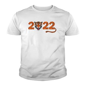 Year Of The Bengal Tiger 2022 Bengal Tiger Birthday Youth T-shirt - Thegiftio UK