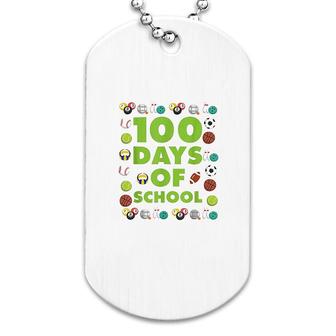 100 Days Of School Dog Tag | Mazezy