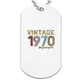 1970 Original Parts Retro Dog Tag | Mazezy