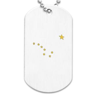 Alaskan Flag Alaska Pride Northern Dog Tag | Mazezy