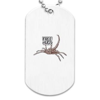 Alien Free Hugs Dog Tag | Mazezy