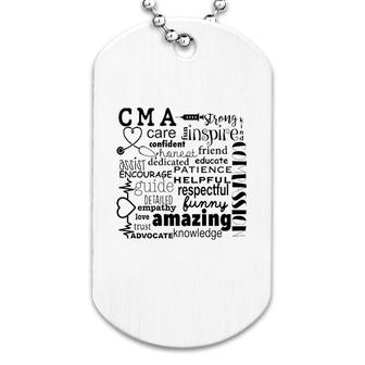 Amazing Cma Dog Tag | Mazezy