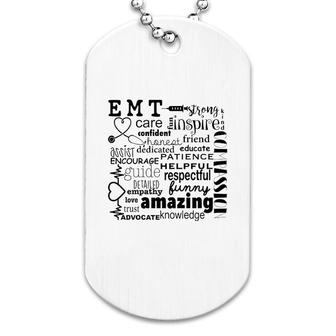 Amazing Emt Dog Tag | Mazezy