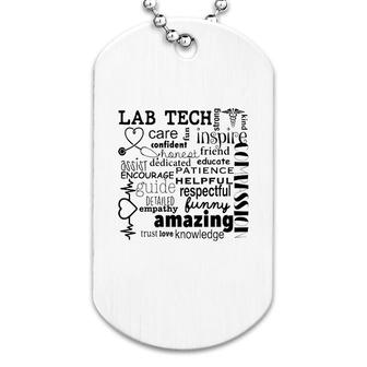 Amazing Lab Tech Dog Tag | Mazezy