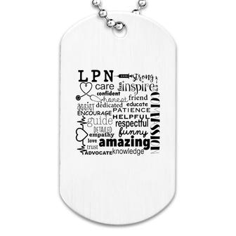 Amazing Lpn Dog Tag | Mazezy