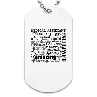 Amazing Medical Assistant Dog Tag | Mazezy