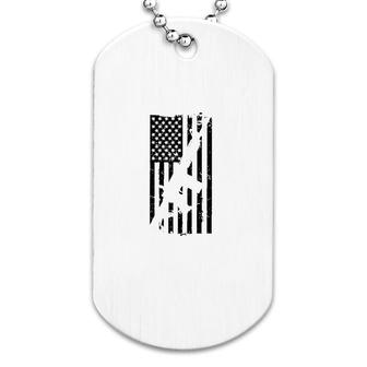 American Flag Gift Dog Tag | Mazezy