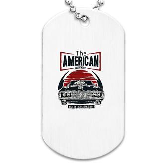 American Muscle Car Dog Tag | Mazezy