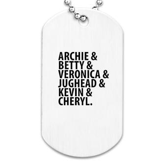 Archie And Friends Dog Tag | Mazezy