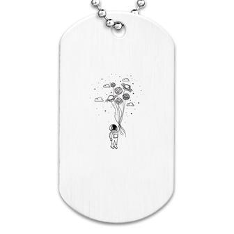Astronaut Idea Dog Tag | Mazezy