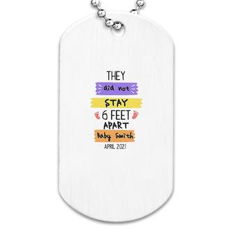 Baby Announcement Pregnancy Reveal Gift Dog Tag | Mazezy