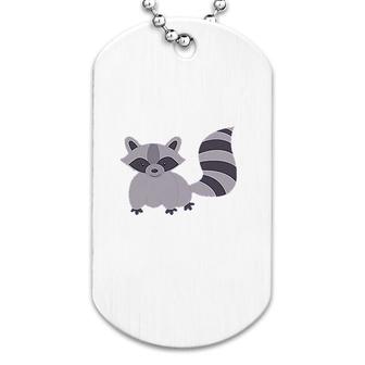 Baby Raccoon Lovely Dog Tag | Mazezy