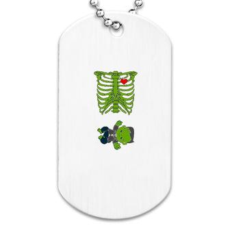 Baby Skeleton Dog Tag | Mazezy