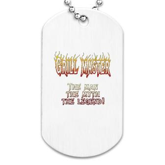 Bbq Grill Masters Meat Barbecue Chef Dog Tag | Mazezy