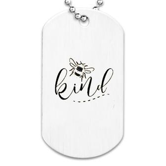 Be Kind Graphic Cute Printed Dog Tag | Mazezy