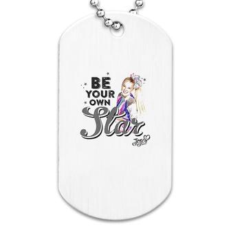 Be Your Own Star Smiling Portrait Dog Tag | Mazezy