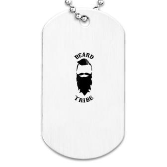 Beard Tribe Simple Style Dog Tag | Mazezy