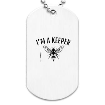 Bee Apiarist Funny Beekeeper Dog Tag | Mazezy