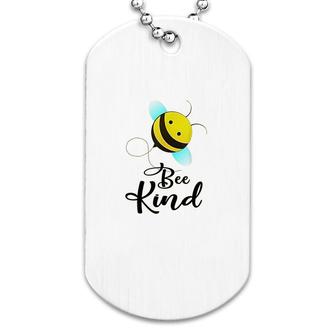 Bee Kind Bumble Bee Dog Tag | Mazezy