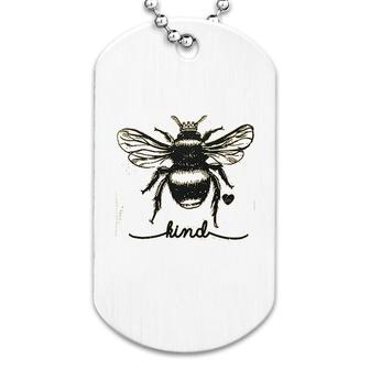 Bee Kind Heather Dog Tag | Mazezy