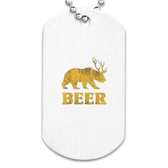 Beer Deer Bear Dog Tag | Mazezy