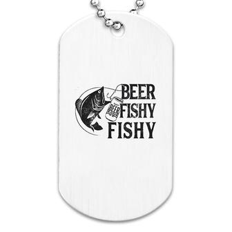 Beer Fishy Fishy Dog Tag | Mazezy