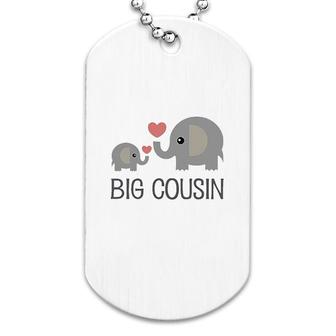 Big Cousin Announcement Dog Tag | Mazezy