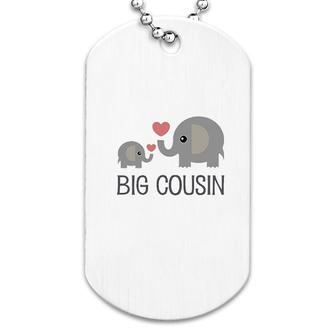 Big Cousin Announcement Dog Tag | Mazezy