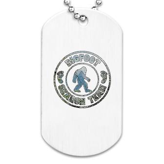 Bigfoot Search Team Sasquatch Nature Dog Tag | Mazezy