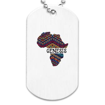 Black History Genesis Gift Dog Tag | Mazezy