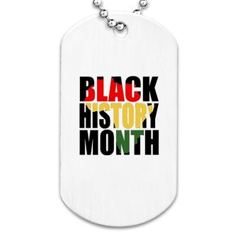 Black History Month Gift Idea Dog Tag | Mazezy