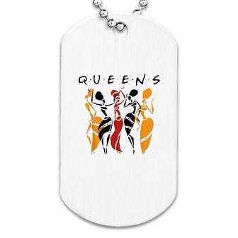 Black History Queens Melanin African Dog Tag | Mazezy