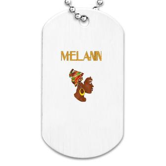 Black Pride Melanin Afro Queen Dog Tag | Mazezy