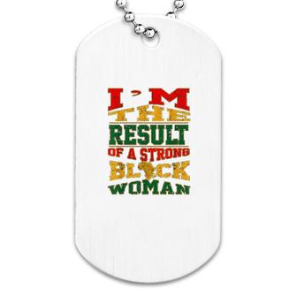 Black Woman Pro Black African American Dog Tag | Mazezy